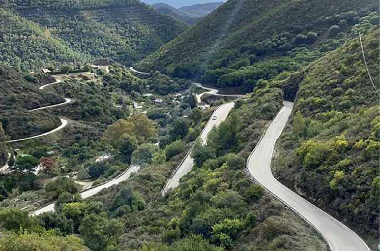 Wandelen door Sierra Blanca